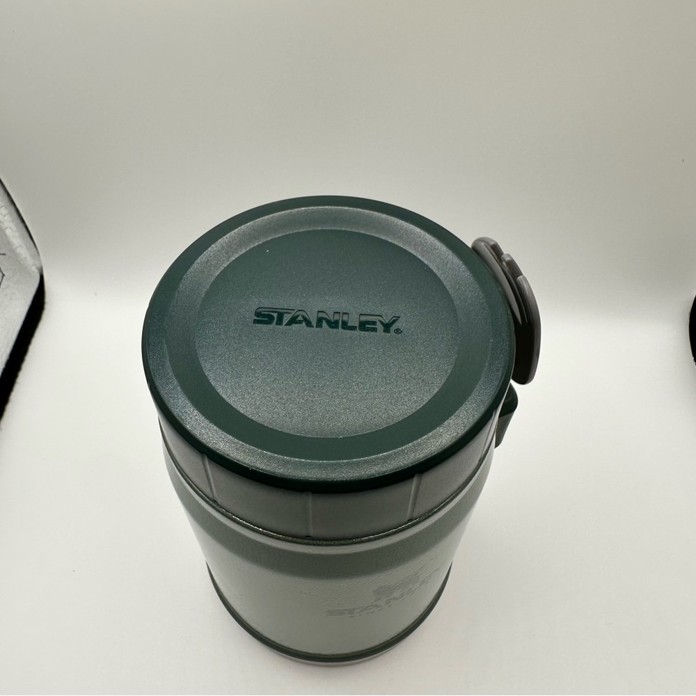 Stanley Classic Legendary Food Jar 14oz Green Thermos Spork New - Picture 3 of 7